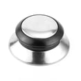 thumbnail image 3 of JZROCKER Pack of 2 Elegant Color Pots Covers Knobs Home Accessory Kitchen Supplies with Glass and Pots Lid Handles Daily Use, 3 of 8