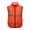 Red, variant on Cooling Reflective Safety Vest with 2 USB Fans 3 Speeds Air Conditioned Jacket Breathable Fan Jacket Sun Protection USB Charging Labor Protection Vest Red