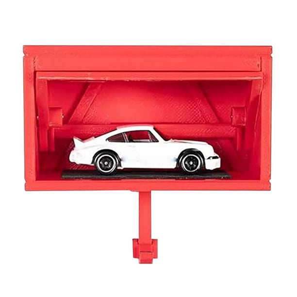 Garaje Del Llave La Automóvil Con Puerta Apertura para Entrada () Rojo