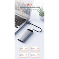 thumbnail image 4 of New Type-C Docking Station Usb Hub Hub USB3.0/RJ45 Gigabit 6-in -1 Docking Station Gray, 4 of 12