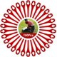 thumbnail image 3 of Pack of 100 PA6 Replacement Blades compatible with Florabest Trimmer LIDL FRTA 20 A1, FAT 18B2, FAT 18B3, 3 of 5