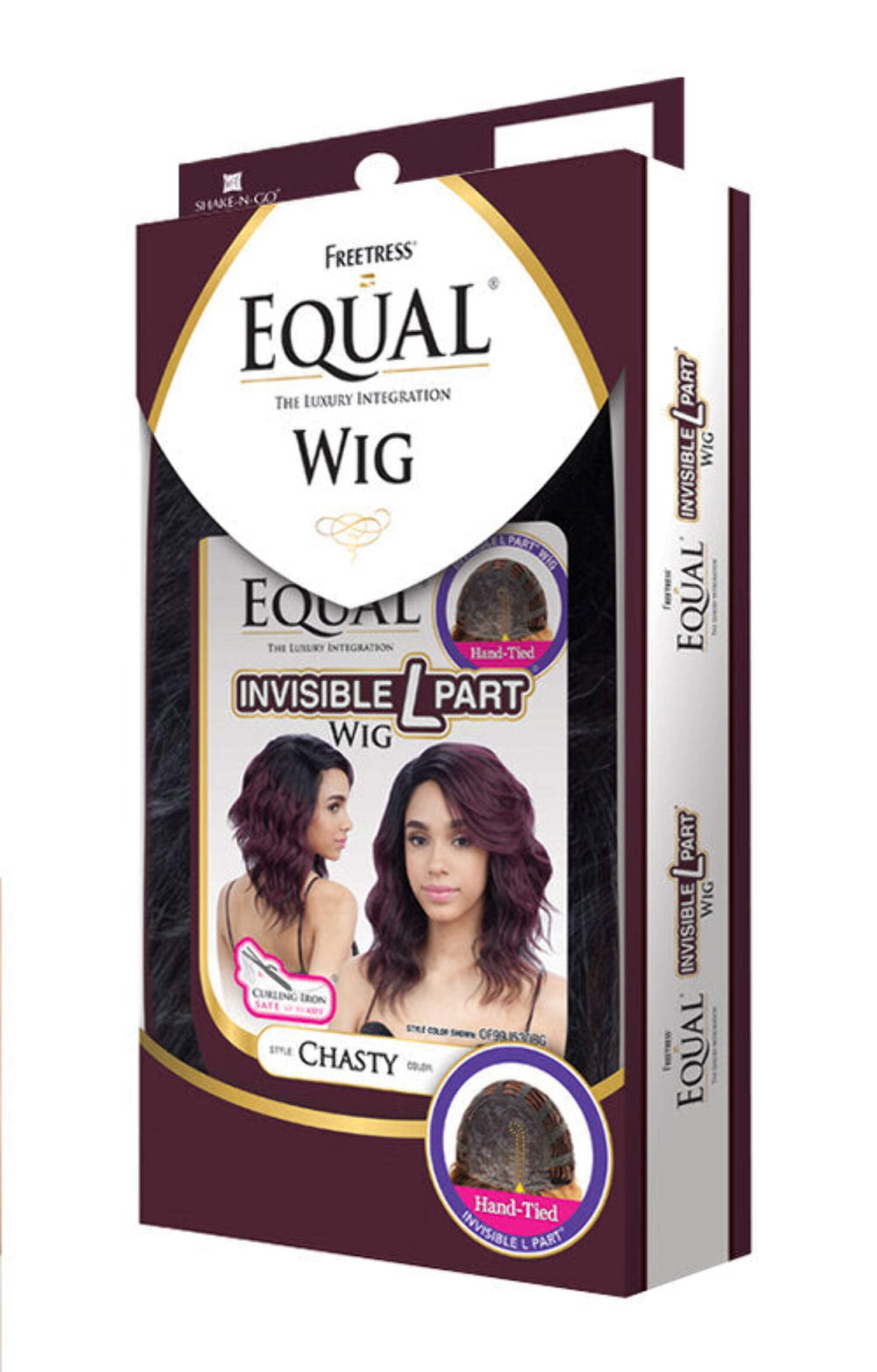 Freetress Equal Invisible L Part Synthetic Hair Wig - CHASTY