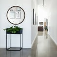 thumbnail image 3 of OVALCREST - London Framed Circle Mirror - Rubbed Bronze 15 1/8" x 15 1/8", 3 of 7