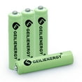 thumbnail image 2 of AAA Rechargeable Batteries (20 Pack) 600mAh Pre-Charged 1.2V Long-Lasting Ni-MH Triple aaa Batteries, 2 of 7