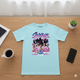 thumbnail image 1 of PLAYERA INFANTIL KPOP DEMON HUNTERS DISEÑO SAJA BOYS COLOR AZUL TALLA 12, 1 of 4
