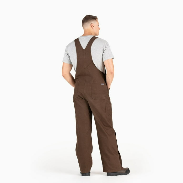 Berne Apparel Heartland Unlined Washed Duck Bib Overall (Up to 6XL