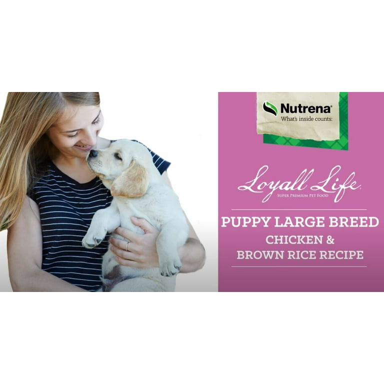 Loyall Life Large Breed Puppy Chicken Brown Rice Formula 40 Pounds