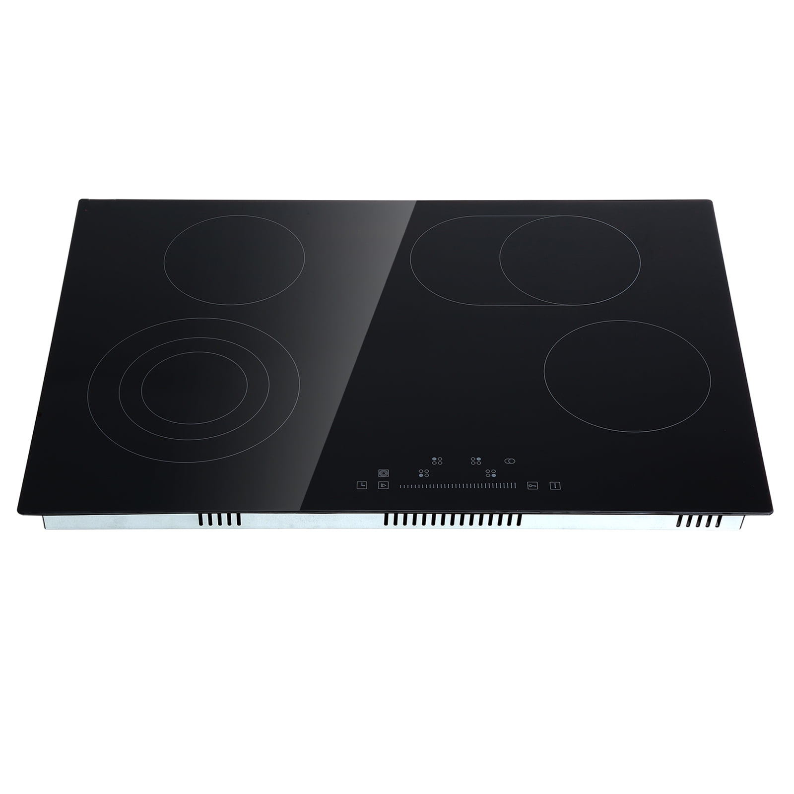 VEVOR 7200W Built-in Electric Cooktop Radiant Ceramic Induction Cooktop Cooktop 4 Burners Sensor Touch Stov 30.3''x20.5''