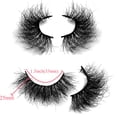 thumbnail image 2 of Pestañas postizas Miuhair Beauty VieyEve de visón 25 mm 1 par, 2 of 7