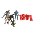 thumbnail image 3 of Juego de figuras de soldado Hugo Juguete de paracaídas, 3 of 10