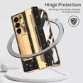 thumbnail image 4 of Glitter Plating Hinge Case+Screen Protect For Samsung Galaxy Z Fold 6 5 4 3 5G, 4 of 6