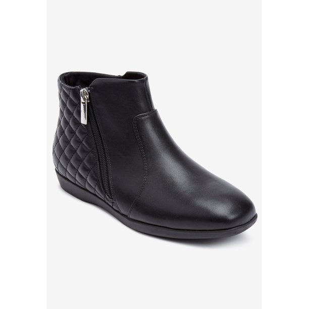wide width bootie boots