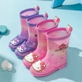 thumbnail image 4 of Sanrio-Botas de lluvia antideslizantes para niños y niñas, Botas de lluvia con dibujos animados, resistentes al desgaste, genuinas, nuevas, 4 of 5