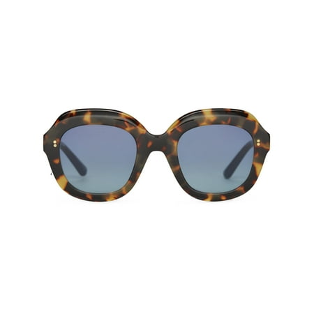 TOMS Sunglasses Mariska Blonde Tortoise | Blue Gradient Lens