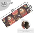 thumbnail image 2 of Sloth Russian Dolls Leaves Runner Rug Machine Washable Area Rugs Carpet Non Slip Entryway Mat for Bedroom Entryway Front Door, 2 of 7