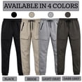 thumbnail image 6 of StrongEnough Stylish Track Pants Relaxed Fit, Men's Track Pants, Lightweight, Breathable Track Pants Men, 100% Polyester Fabric Track Pants for Men, 6 of 6