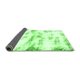 thumbnail image 2 of Ahgly Company Indoor Rectangle Abstract Green Modern Area Rugs, 4' x 6', 2 of 4