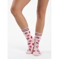 thumbnail image 6 of MUK LUKS Women's Dream Step Cozy Crew Sock, 1-Pack, OSFM, 6 of 6