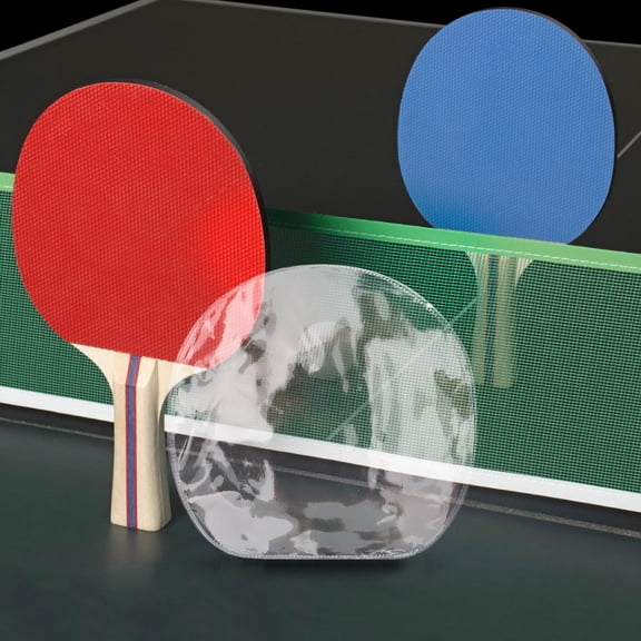 Topbathy 10Pcs Thick Transparent Protective Film for Table Tennis Racket Professional Paddle Film