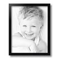 thumbnail image 2 of ArtToFrames 11" x 14" Satin Black Short Picture Frame, 11x14 inch Black Wood Poster Frame (WOM-1416), 2 of 8