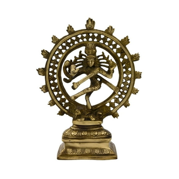 Traditional Brass Natraj Idol - Showpiece for Home Décor