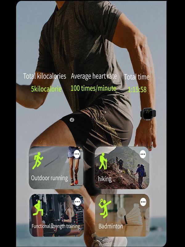 Headphones Bluetooth headset smart watch 2-in-1 Sports Smartwatch With Wireless Earph Headphones Wireless