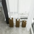 thumbnail image 3 of Miami 3-Piece Metal Pedestal Set Brushed Brass Brushed, 3 of 5