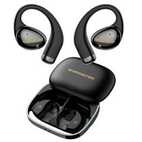 Monster Open Ear Headphones, Bluetooth 6.0 Wireless Earbuds with HiFi Sound, Open Ear Earbuds with 24H Playtime, Unique Handbag Design, ENC Clear Call, IPX6 Resistance Wireless Headphones