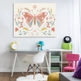 thumbnail image 4 of Stupell Industries Eclectic Boho Folk Butterfly Canvas Art, 48 x 36, by Kim Allen, 4 of 8