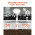 thumbnail image 4 of 4 Rolls Rubber Mulch Roll for Landscaping 120 x 4.5in Rubber Mulch Mat, 4 of 7