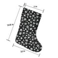 thumbnail image 2 of Christmas Stockings,Black Christmas Snowflake Pattern Stockings Christmas,14.8'' Xmas Stockings,Christmas Party Favors,Christmas Party Decorations,Christmas Stockings Personalized, 2 of 5