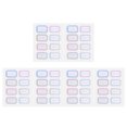 thumbnail image 1 of GOOHOCHY Self-Adhesive Label Stickers Assorted Color Portable Name Stickers for Daily Office and Home Use, 1 of 8