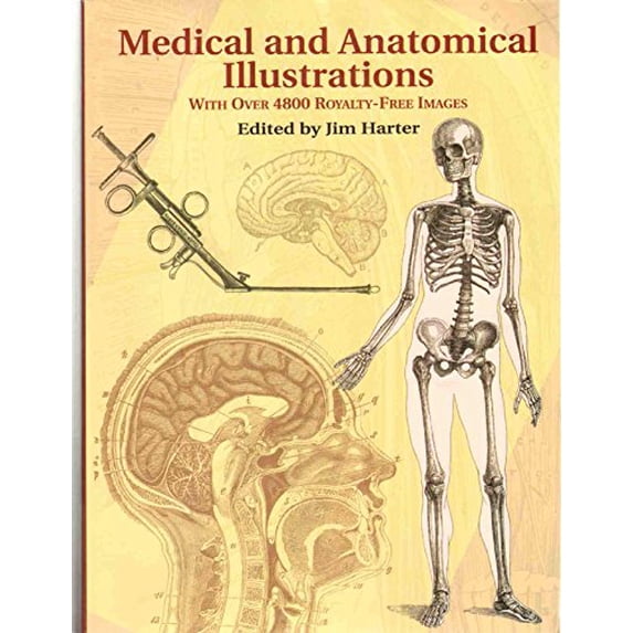 Pre-Owned Medical and Anatomical Illustrations: With Over 4800 Permission-Free Images (Dover Pictorial Archive) Paperback