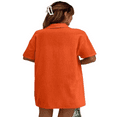 thumbnail image 5 of LYMAYTER Women Summer Sets Casual Short Sleeve Button Shirts Drawstring Shorts Lounge Tracksuit Set S-3XL, 5 of 9