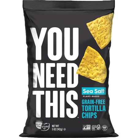 You Need This Non-GMO Grain Free Tortilla Chips Sea Salt 5 oz