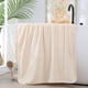 thumbnail image 1 of Velvet Bath Towel Towel For Adult Daily Use At Home Absorbent Dry Hair Towel That Does Not Hair Beach Towel Strip Patterned Bath Towel, 1 of 5