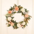 thumbnail image 4 of Guirnalda de flores de simulación de guirnalda de rosas falsas para decoración floral de la sala de estar del hogar del matrimonio kenally HA8268-00B, 4 of 6