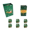 thumbnail image 2 of Gift Box Surprise Jump Box Merry Christmas Green Santa Sleigh Design Set with 6 Bouncing Up Boxes, Gift Box and Bag for Holiday Party Candy Money Kids Adults, 2 of 9