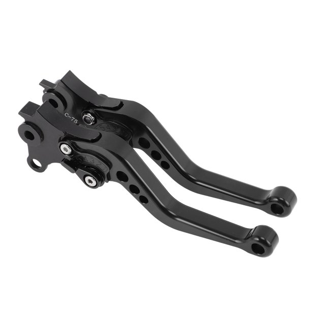 Palancas de freno y embrague cortas únicas para BMW R NINE T 2014-2016, palanca de freno ajustable en 6 posiciones, aleación de aluminio T6 6061, negra, 1 par
