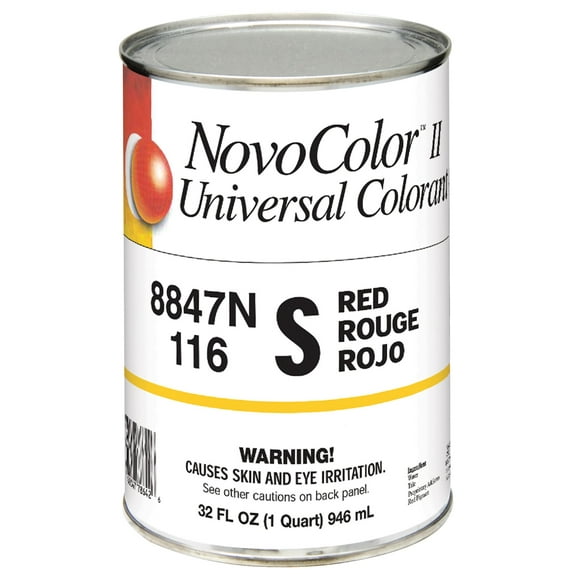 Valspar 211430 Novo Ii Universal Colorant, 1 Qt, Red