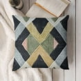 thumbnail image 3 of YINGXI Home Sofa Decorative Throw Pillow Cover Modern Geometric Square Cushion Covers Outdoor Balcony Pillows Case for Sofa Living Room 12x12in, 3 of 5