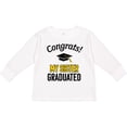thumbnail image 3 of Inktastic Congrats My Sister Graduated with cap Boys or Girls Long Sleeve Toddler T-Shirt, 3 of 5