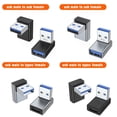 thumbnail image 5 of USB 3.0 A Male Female Connector with 90 Degree Left Right Up Down Angled Design for Various Devices in Office or Home Use, 5 of 6
