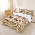 thumbnail image 2 of Homewish 3D Dragon Print Bedding,Magical Wildlife Duvet Cover Full,Cream,Reversible,3pcs,1 Duvet Cover and 2 Pillowcases, 2 of 6