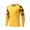 Orange, variant on Haitryli Kids Boys Soccer Jersey Lightweight Long Sleeve Goalkeeper Jersey Football Goalie Training Shirts Navy Blue XS/160