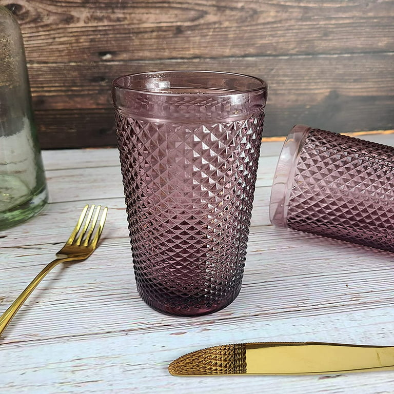 Glassware, Drinking Glasses, Set of 10 Highball Glass Cups Premium