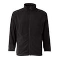thumbnail image 1 of Featherlite - Microforro polar con cremallera completa para hombre (negro ónix) (3X) PlumaLite 3301, 1 of 1