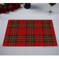 thumbnail image 2 of PKQWTM Clan Stewart Scottish Royal Tartan Plaid Kitchen Dining Table Mats Placemats Size 12x18 Inches, Set of 2 Pieces, 2 of 2