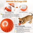 thumbnail image 4 of Pelota Interactiva UIOERGF Inteligente para Perros Pequeños y Gatos, 4 of 7