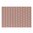 thumbnail image 1 of Coral Cutting Board, Cool Simplistic Linear Sunflower Tied Bound Crochet Damask Floral Lace Tiles Motif, Decorative Tempered Glass Cutting and Serving Board, Small Size, Coral White, by Ambesonne, 1 of 1